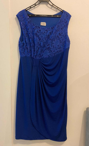 Vestido De Fiesta Azul