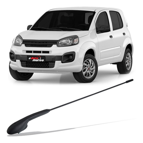 Haste Da Antena Fiat Novo Uno 2011 A 2018 Traseiro Dianteiro