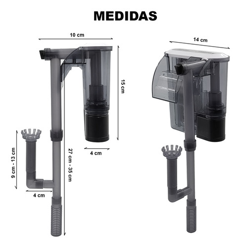 Filtro Externo Hang On Hf 802 P/ Aquario Até 100 Litros 220v