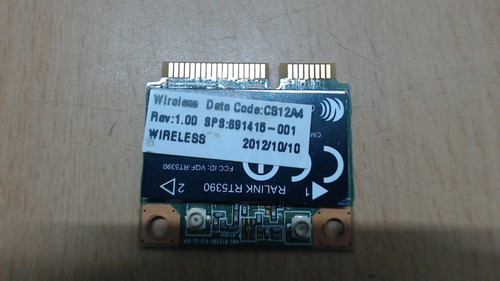 Tarjeta Wifi Hp 691415-001 Ralink Rt5390 100mbps (Usado)