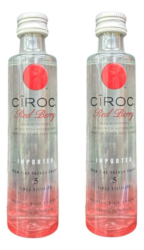 Vodka Ciroc Red Berry 50 Ml 2 Pack Minis