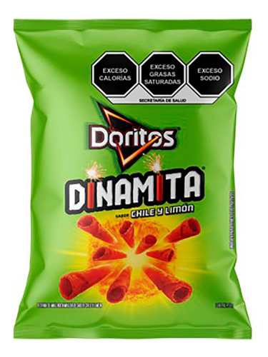 Botana Doritos Dinamita Chile/limón 50g
