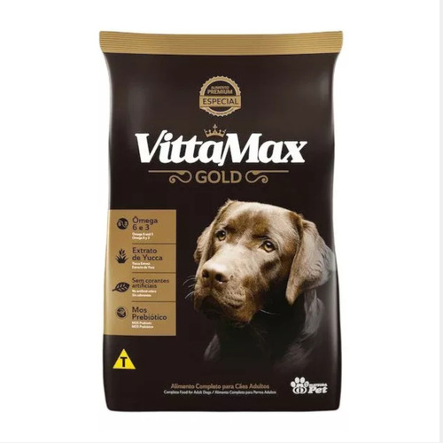 Ração Premium Para Cachorro Vittamax Especial Gold 1kg