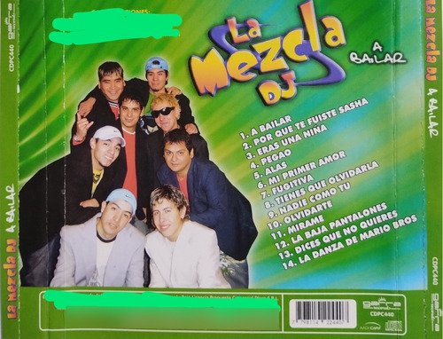 La Mezcla Dj Cd Nuevo A Bailar 14 Temas De Su Trayectoria