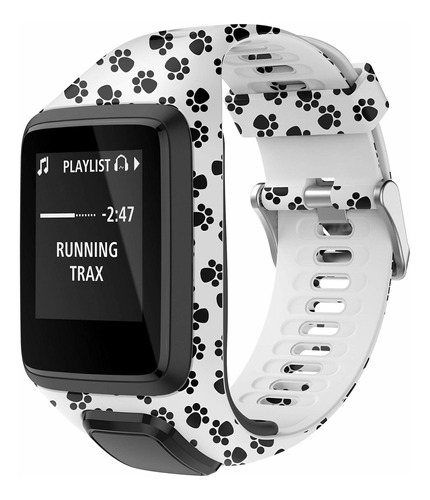 Patrohoo Banda Para Tomtom Runner 2 3 Spark Golfer2 Goma