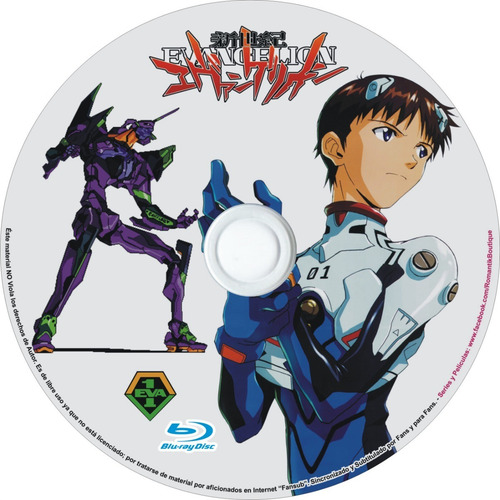 Serie Evangelion +director´s Cut+peliculas Bluray Disc 1080p