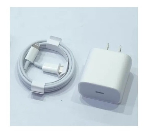 Cable 1m Y Adaptador C A Lightning Para iPhone 8 Original