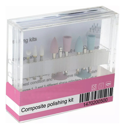 1 Kit Fresas Para Pulir Resina Y Composite Gsciii
