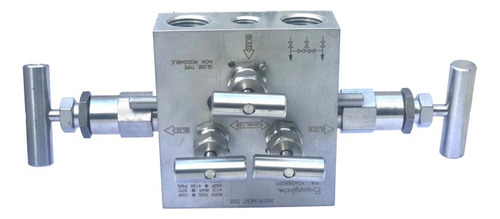 Manifold De Instrumentação De 5 Válvulas 6000 Psi Swagelok