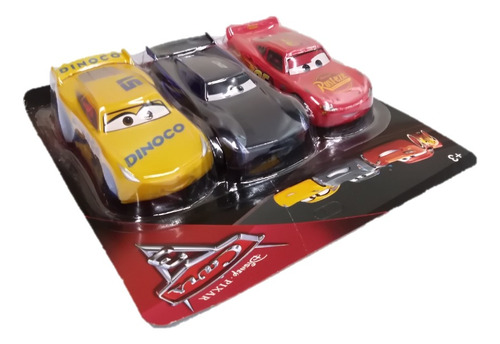 Set De 3 Carros Cars