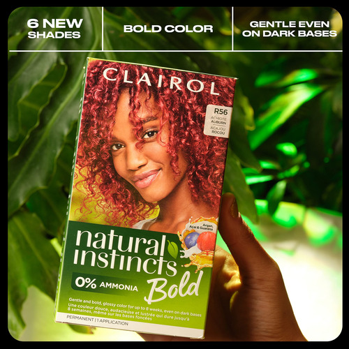Tinte Para El Cabello Clairol Natural Instincts Bold R56 Ach