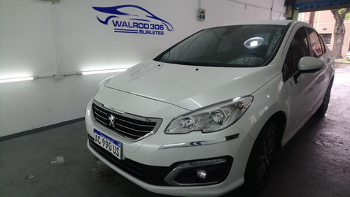 Peugeot 408 2016 2018 Protectores Paragolpes Cromados 30 Mm