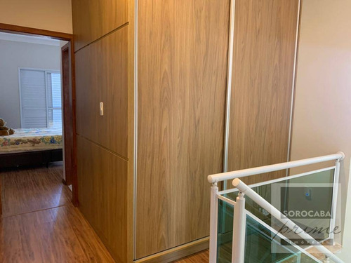 Imagem 6 de 30 de Sobrado Com 3 Dormitórios À Venda, 253 M² Por R$ 1.100.000 - Condomínio Ibiti Royal Park - Sorocaba/sp - So0178