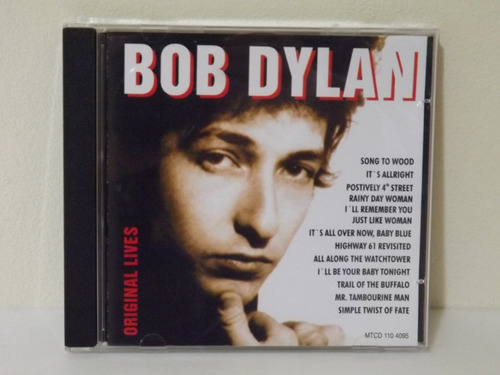 Cd Bob Dylan - Original Live
