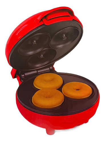 Wafflera Eléctrica Smart Mini, 3 Donas