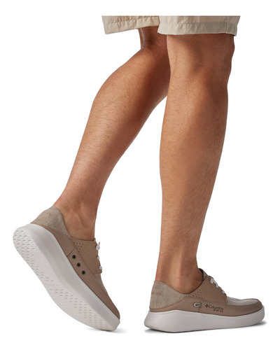 Zapatilla Hombre Boatside Relaxed Pfg Beige Columbia