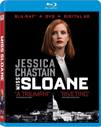 Blu-ray + Dvd Miss Sloane