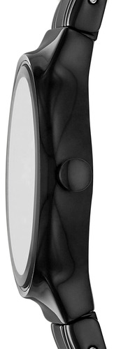 Reloj Skagen Freja De Acero Inoxidable En Tono Negro Para Mu