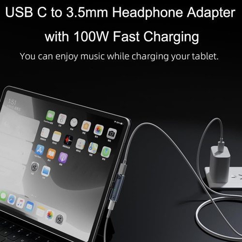 .. Adaptador F2usb C Para Conector De Áudio Com