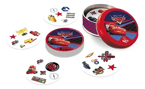Spot It- Juego De Cartas Dobble Game Emoji Cars