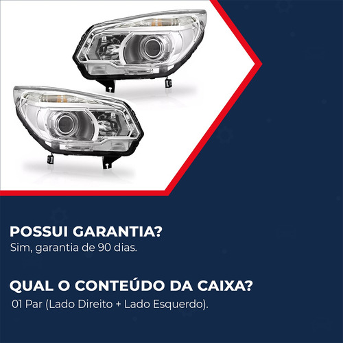 Par Farol S10 Trailblazer Ltz 2012 2013 14 15 2016 Elétrico