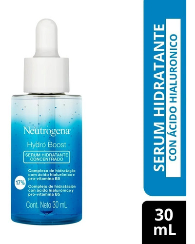 Serum Hidratante Concentrado 17% Neutrogena Hydro Boost 30ml