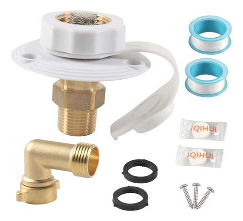 Kit De Entrada De Agua Para Rv City Con Válvula De