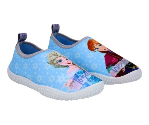 Zapatillas Agua Frozen Celeste