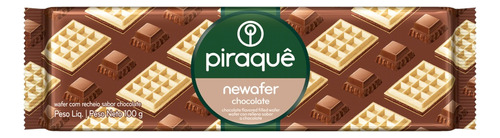  Piraquê biscoito wafer recheio chocolate newafer pacote 100g