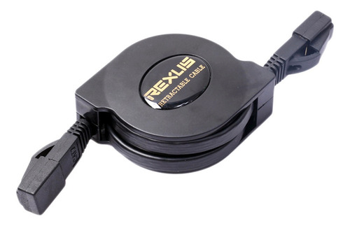 . 4x Cable De Red Retráctil Ultra Plano Cat6 Rj45 Ethernet