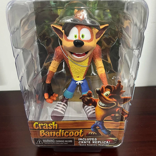 Figura De Acción De Neca Game Crash Bandicoot Sane Trilogy