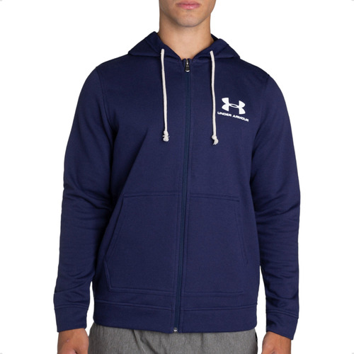 Campera Under Armour Sportstyle Terry C Capucha Training Azl