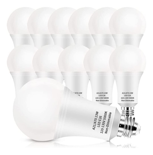 Bombilla Led Ledera De 150 W, Ahorra Energía, 23 W, Luz Diur