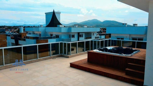 Imagem 2 de 22 de Cobertura Com 3 Dormitórios À Venda, 211 M² Por R$ 1.540.000,00 - Ingleses Do Rio Vermelho - Florianópolis/sc - Co0229