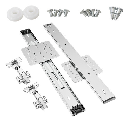 Kit De Herrajes Para Puertas De Gabinetes Abatibles 600 Mm
