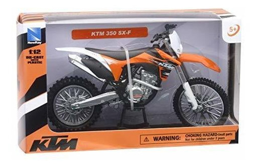 Imagen 2 de 2 de Modelo De Motocicleta Ktm 350 Sx-fgp11, Escala 1: 12, Baño
