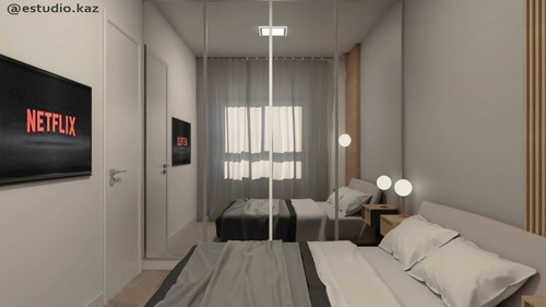 Imagem 6 de 14 de Studio À Venda, 24 M² Por R$ 217.717,83 - Portão - Curitiba/pr - St0093
