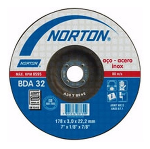 Discos Sensitiva Corte 14'' Norton - Tyt