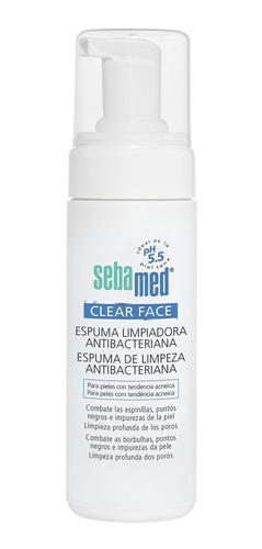 Espuma Limpiadora Facial Sebamed Clear Face 150 Ml