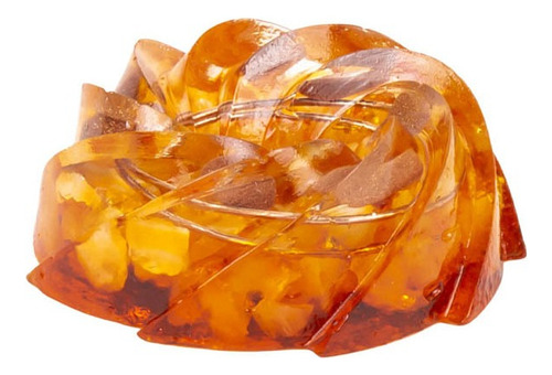 Orgonite Turbilhão Laranja