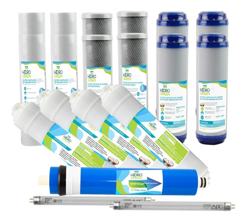 Kit De Mantenimiento 24 Meses 6 Etapas Osmosis