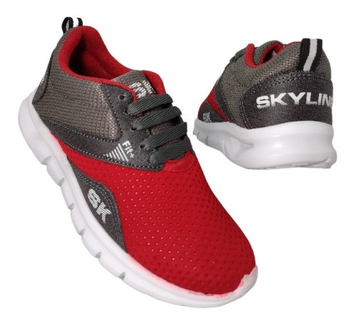 Tenis Deportivo Casual Niño Ultra Ligero Moda Agujeta Niña