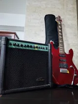 Comprar Guitarra Electrica Marca Stagg Con Amplificador 