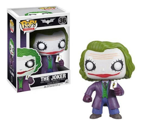 The Joker Funko Pop 36 Batman Dark Knight Original Nuevo