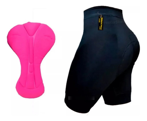 Pantaloneta Badana Corta De Mujer Lycra Gel Ciclismo Mtb Pro