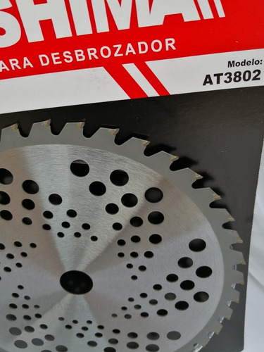 Cuchilla Disco Sierra Para Desbrozadora 40 Dientes At3802