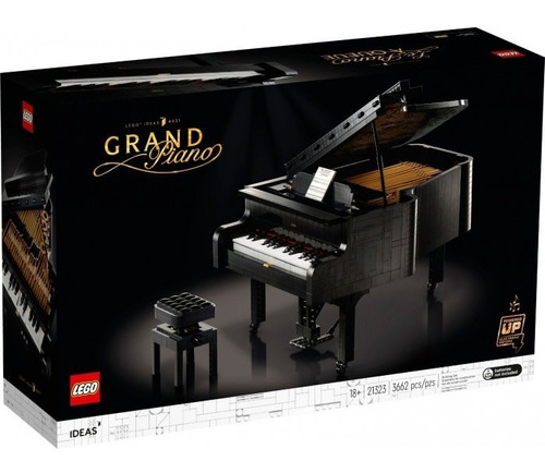 Lego® Ideas Ref: 21323 Grand Piano Inmediato Original.