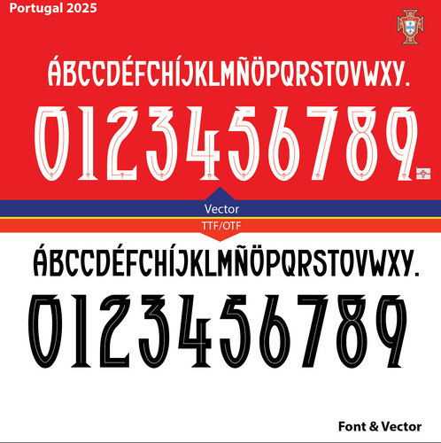 Tipografia Portugal 2025 Archivo Pdf Ttf Eps, Otf, O Ttf