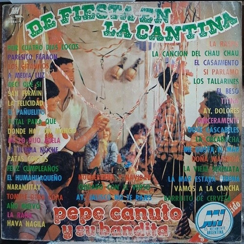 Vinilo Pepe Canuto De Fiesta En La Cantina C1