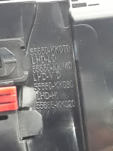 Imagem 9 de 10 de Defletor Friso Acabamento Painel Hilux Srx 16/18 Original